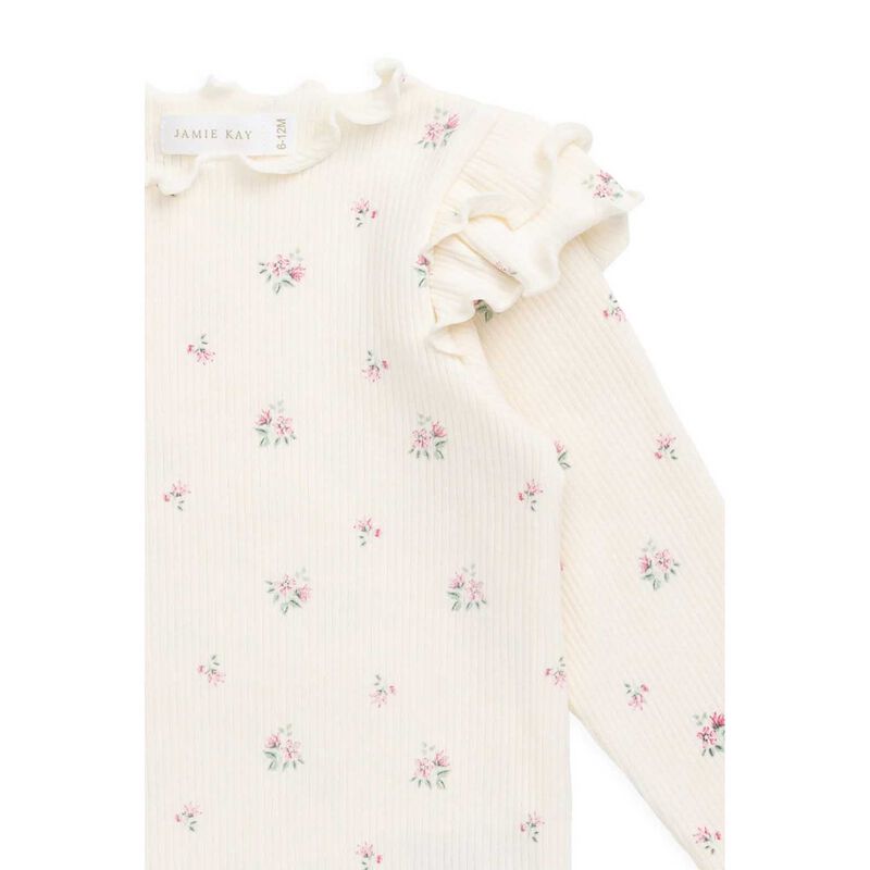 Jamie Kay Organic Cotton Rib Winslet Top 3-5Y image number 2